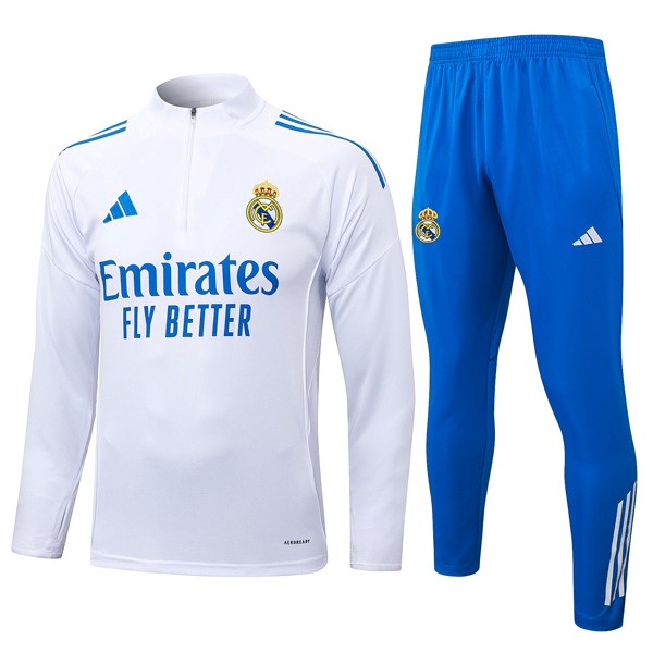 Sweatshirt Real Madrid 2025-26 Blanc 5
